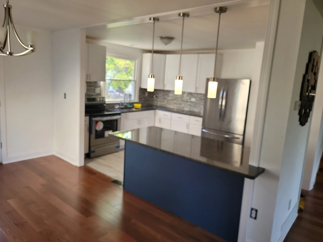 Open Kitchen Island Update