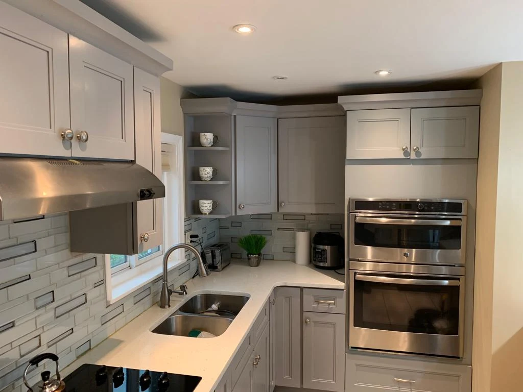 Compact Kitchen Finish Upgrade